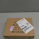 Red Flameless Candles with String Lights Battery Operated LED Pillar Candles 4 5 6 Candle with Remote Control,Fake Candle Set of 2 for Christmas or Special Festivals Decorations