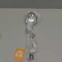 2 Pcs Stainless Steel Cooking Spoons Set, Solid & Slotted Metal Serving Spoons, Heavy Duty Sturdy Large Soup Ladle, High Heat Resistant Kitchen Cooking Utensils for Mixing, Stirring, Easy to Clean