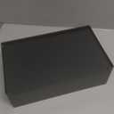 Toilet Paper Holder with Shelf, FUNLEU Self Adhesive Toilet Paper Holder with Storage, Wipe Holder for Bathroom Flushable Wipes Dispenser - Stainless Steel Toilet Holder Wall Mount, Matte Black