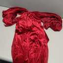 Big Wall Bow Decorations 39 x 72 Inch Giant Birthday Party Decor Ribbon Hanging Tie Bow Decor for Coquette Party Baby Shower Wedding Bridal Bachelorette Supplies (Red,Velvet,Weeding)