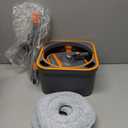 SONGMICS Spin Mop and Bucket Set, Separate Dirty and Clean Water, 2L