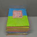 YISAN Lined Sticky Notes 4x6 Inch,42 Pads,Bright Color Self-Stick Pad with Lines,55 Sheet/Pad,for Office,71150