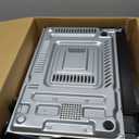 Chefman Countertop Microwave Oven 0.7 Cu. Ft., 700 Watts with 10 Power Levels, 6 Cooking Presets with One-Touch Express Cook, Eco Mode, Child Safety Lock, & Mute Button - Black