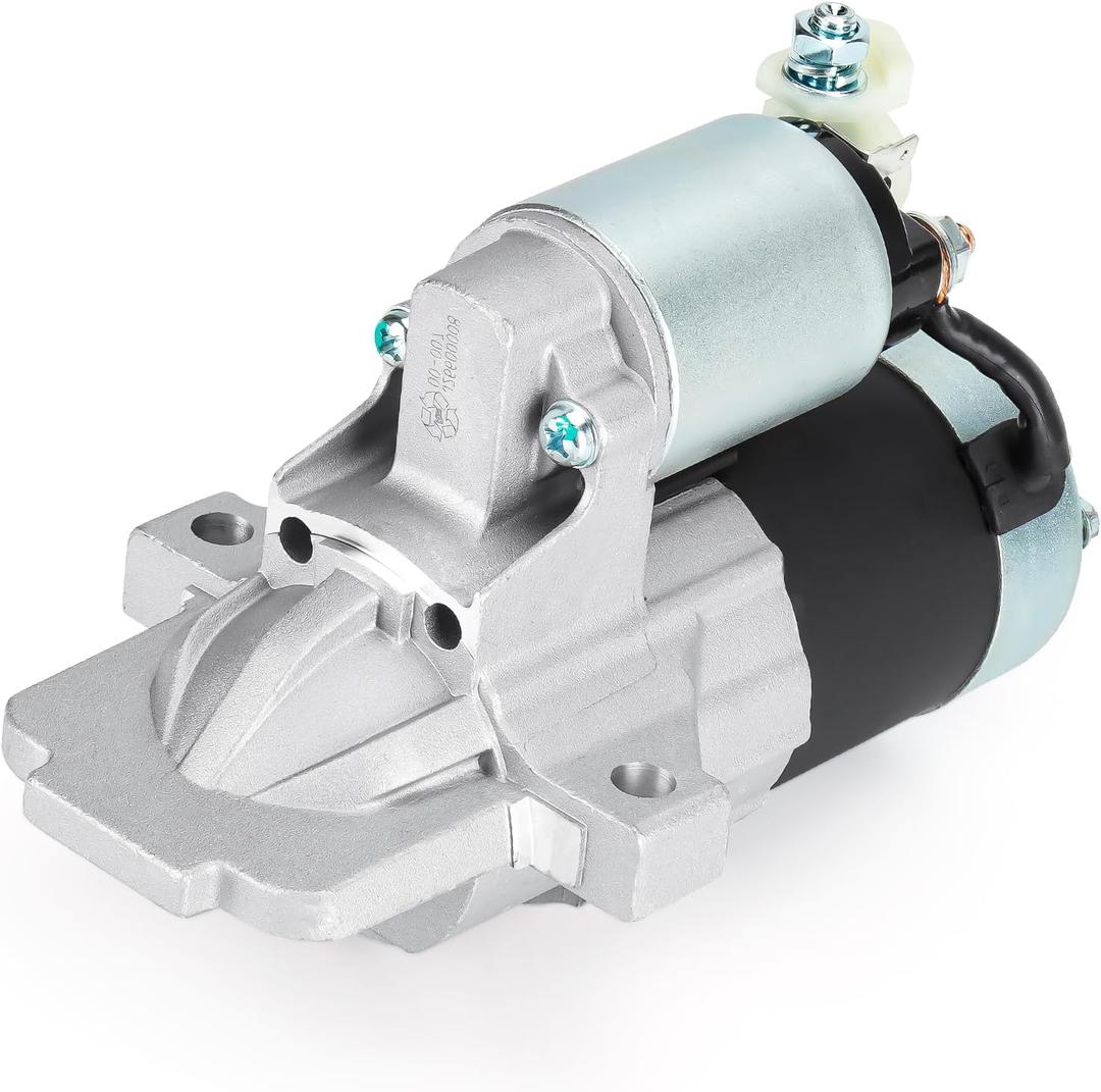 410-48145 Starter for Mazda 3i 2.0L L4 2004 2005 2006 2007 2008 2009, Replaces for SMT0253, M0T90981, L813-18-400, L813-18-400Afor 17909 Starter