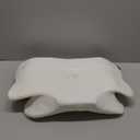DONAMA Cervical Pillow for Neck and Shoulder,Contour Memory Foam Pillow,Ergonomic Neck Support Pillow for Side Back Stomach Sleepers with Pillowcase-Standard Size (Standard Size 21.65"Lx12.12"Wx4.13"H, White)