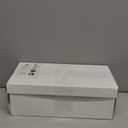 NBUUNBU Silver Clear Heels For Women Dress Shoes Transparent Strap Sexy Stilletos Heels Open Toe High Silver Heeled Sandals Pump Mules (11, White-2.95in)