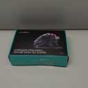 Nulea M511 Wireless Trackball Mouse, Rechargeable Ergonomic Thumb-Control Mouse with Tilt Stand, Smooth & Precision Tracking, 3 Device Connection (Bluetooth or USB Receiver), for PC/Mac/Laptop-Red