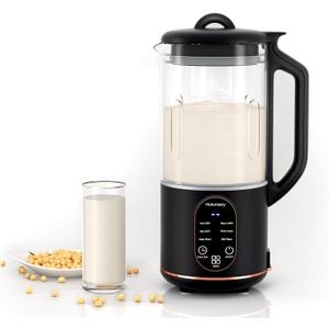 Nut Milk Maker, 35oz Automatic Milk Maker for Homemade Almond, Oat, Soy Milk, Plant-Based Milk and Non-Dairy Beverages, Milk Maker Machine with Delay Start/Keep Warm/Self Clean/Boil Water