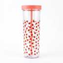 Plastic Sipper & Straw 3 Pack