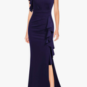 WOOSEA Women's Split Bodycon Mermaid Evening Cocktail Long Dress XL