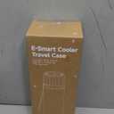 YOUSHARES Electric Insulin Cooler Travel Case, 35-68F Custom & Display Temperature Medical Cooler with Biogel & USB Charger, TSA Approved Diabetic Medication Refrigerator, Portable for 17 Pens (C3_Black)