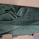 MIULEE Velvet Curtains 63 inch Length 2 Panels - Luxury Blackout Curtains for Bedroom Living Room Thermal Insulated Super Soft Window Drapes Back Tab, Olive Green, W52 x L63 inches
