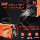 Siasky Mini Welding Machine, Upgraded Welder Machine 110V, Portable Stick Welder MMA-250A, IGBT Inverter Welder with Hot Start, Arc Force, Anti-Stick (10 welding rods)