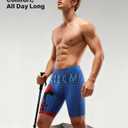 Arjen Kroos Men's Compression Shorts Athletic Workout Running Performance Underwear Long Boxer Briefs, XL