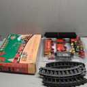 Letapapa Train Set, Christmas Train Sets for Under The Tree, Electric Train Toy for Boys & Girls, Toy Train w/Steam Locomotive, Tracks, Lights & Sound, for 3 4 5 6 7 8+ Year Old Kids