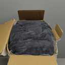 SEALY Electric Blanket Queen Size, Flannel & Sherpa Heated Blanket with 10 Heating Levels & 1-12 Hours Auto Shut Off, Machine Washable, Grey, 84 x 90 Inch