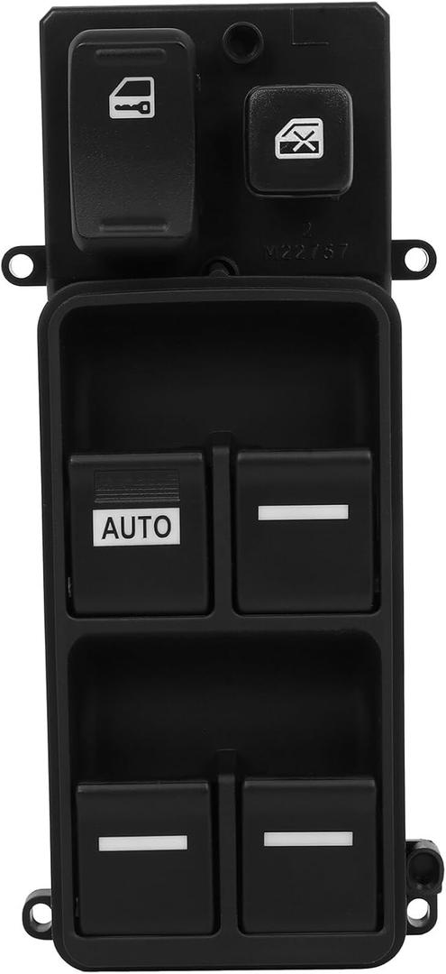 SCITOO Master Power Window Switch 35750-SHJ-306 35750-SHJ-A25 Front Left Driver Side Window Lift Switch Fits 2005-2010 for Honda Odyssey