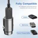 Radar Detector Cable, USB to RJ11 Plug Radar Detectors Charging Kit,for Escort Passport 7500 9500i Max360 Unide R4 DFR8 Beltronics Cob'r'a DualPro 360 Radenso XP etc Radar Detector(RJ11-3.3FT)