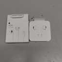 Apple EarPods Headphones with Lightning Connector, Wired Ear Buds for iPhone with Built-in Remote to Control Music, Phone Calls, and Volume