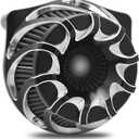 For harley air cleaner filter Touring street glide road king electra tri trike Dyna Sportster XL 883 1200 Softail air intake (Drift style -Contrast Cut, C-For Touring 08-16, Softail 16-17)