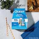 Quest Nutrition Vanilla Protein Shake, 45g Protein, 2g Sugar, 3g Net Carbs, Ready to Drink, Gluten Free, 4 Count (EXP 05/18/26)
