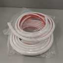 157 Inch Self-Adhesive TV Cable Hider, Home Audio Flexible Wire Cord Management, RG6 Coaxial Cable Raceways, HDMI Cable Cord Hider, White (4m)