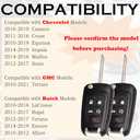 Key Fob Replacement Fits for Chevy Cruze Equinox Camaro Impala Malibu Sonic Buick Regal Verano Encore Lacrosse GMC Terrain 2010-2021 OHT01060512 Keyless Entry Remote Control 13504199