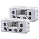 Day Digital Timers for Electrical Outlets, Indoor Plug-in Light Timers Switch Programmable, Electric Wall Plug for Grow/Reptile Light, Lamp, Appliance, Aquarium, Fish Tank - 2 Pack