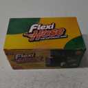 Flexi Hose Expandable Garden Hose with 8 Function Nozzle, 50FT - Lightweight Retractable Garden Hose, Water Hose - No-Kink Flexibility, 3/4 Inch Solid Brass Fittings and Double Latex Core (Black)