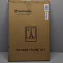 upsimples 16x24 Picture Frame, Display Pictures 14x20 with Mat or 16 x 24 Without, Wall Hanging Poster Frames, Gold, 1 Pack