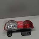 High Brightness NV200 Rear Tail Light Assembly, Left Side, Car Tail Brake Stop Light Lamp, 26550 JX00A (Replacement) (26550 JX00A)