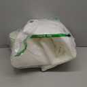 Bed Wedge Pillow Set for Headboard Gap Up to 7", Triangle Gap Filler for Bed, Mattress Wedge Gap Filler, Headboard Space Filler, Corner Pillow, White Half Queen 30" (2-Pk)