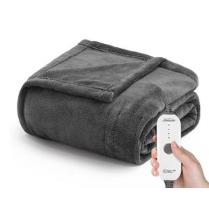 Sunbeam Faux Fur Throw Shadow 50''×60''