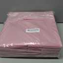 GRANNY SAYS Cube Storage Bins, 11 Inch 6 Pack Storage Cube Organizer, Foladble Fabric Storage Boxes with Handle, Decorative Clothing Storage Baskets for Shelves, Closet, Pink