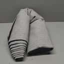 RUUGME Washable 3x12 Hallway Runner Rug - Runner Rugs Modern Stain Resistant Indoor Mat Rug Runner for Laundry, Bedroom Non Slip Rubber Backing Thin Super Soft Room Decor Floor Carpet 3x12 Grey