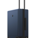 LEVEL8 Carry on Luggage Airline Approved, Carry on Suitcases with Wheels, Lightweight Hardside Luminous Textured Luggage for Travel, Tsa Approved, 20-Inch Carry-On, Navy
