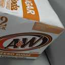A&W Cream Soda Zero Sugar, 12 fl oz cans, 12 pack