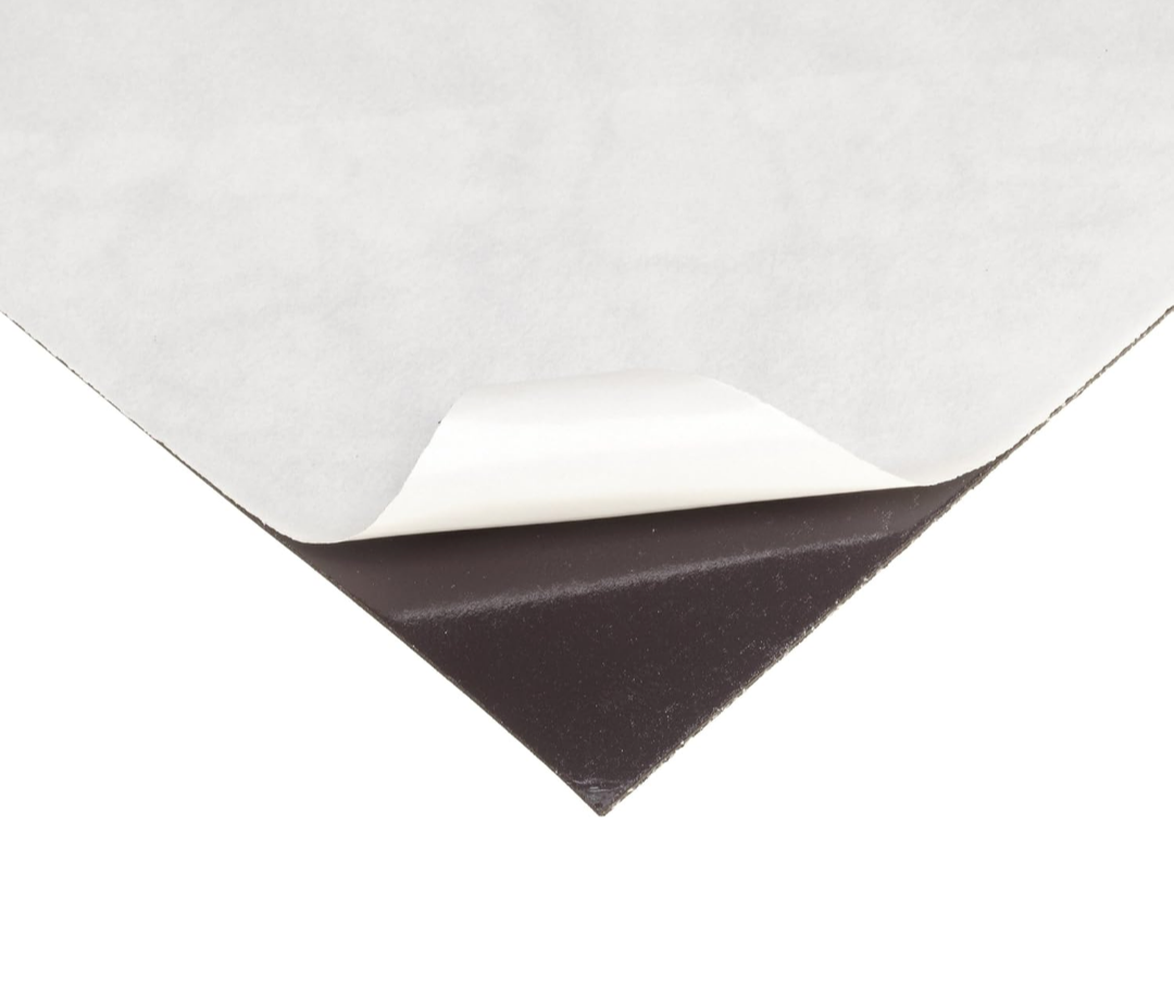 Flexible Magnet Sheet with Adhesive - 32" Wide, 39" Long