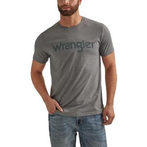 Wrangler Men's Short Sleeve Graphic T-Shirt (XX-Large), Graphite Heather