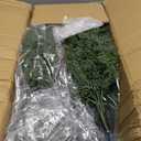 Briful 27 Artificial Cedar Topiary Tree in White Planter  Realistic Faux Evergreen Floor Plant with Layered Leaves, Decorative Indoor Outdoor Potted Shrub for Home, Office, Patio, Porch (2ft 3in)