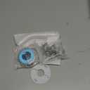 6 Inch Shower Arm with Flange and Stabilizer Bracket, Wall Mounted Shower Pipe Arm 304 Stainless Steel For Fixed Shower Head & Handheld Showerhead, Chrome