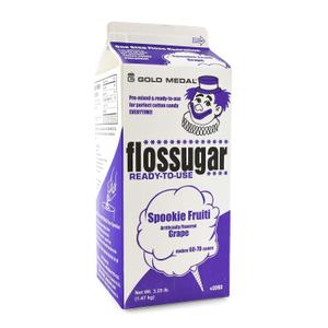 Flossugar Flavor: Grape 3.25 lb, BBD:  10/23/2027