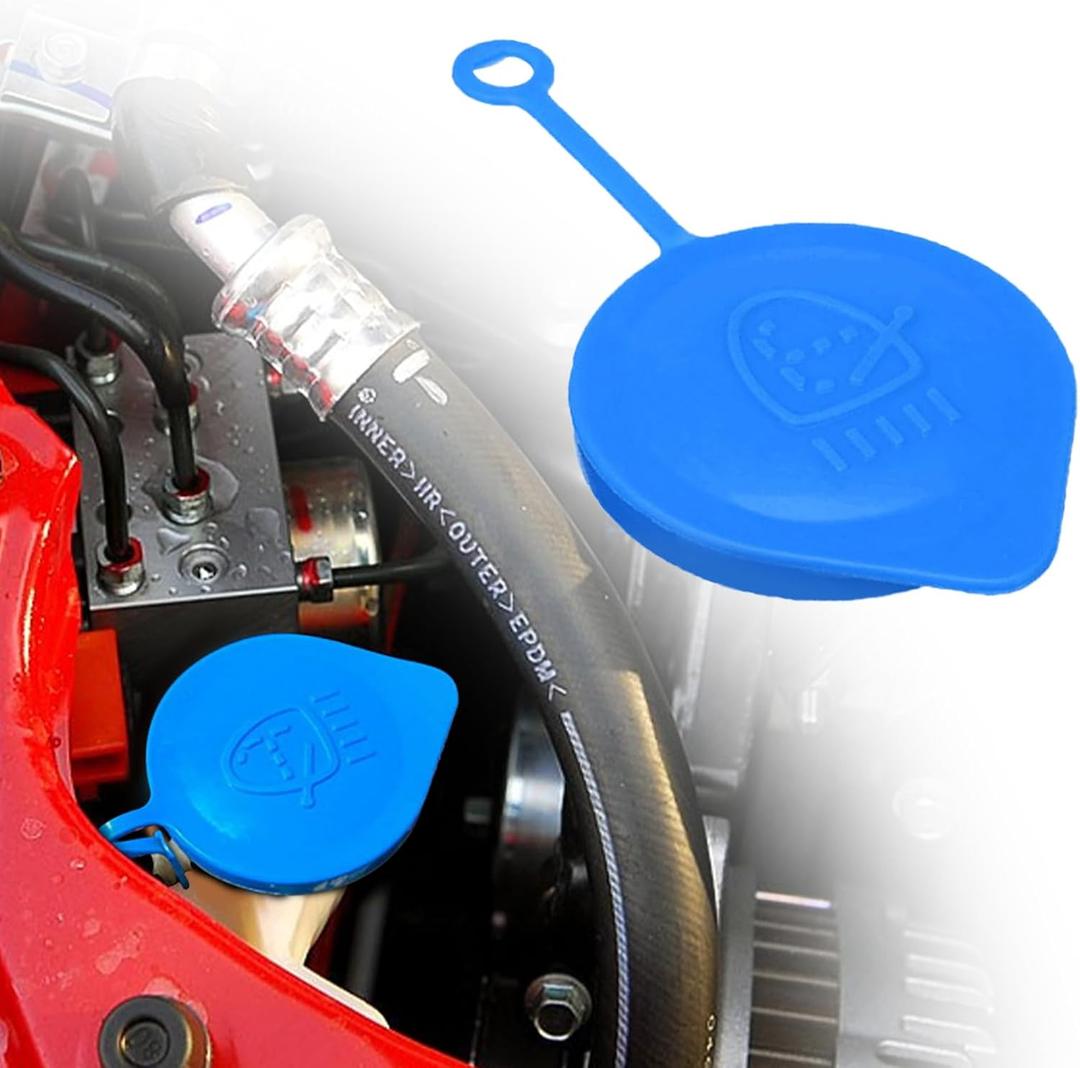 Windshield Washer Fluid Reservoir Cap, Windshield Wiper Fluid Replacement Cap for 38513SB0961, Compatible with Accord, CR-V, CRX, Civic, Del Sol, Fit, Prelude