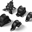 5PCS Engine Motor Mount and Transmission Mount Set Compatible with Honda CR-V 1997 1998 1999 2000 2001 2.0L, Replaces# A6520 A6585 A6576 A6526 A6506