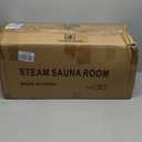 AgiiMan Portable Sauna Box, Portable Sauna for Home with 3L Steamer, Remote Control, Folding Chair and Mat, Full Size Personal Sauna Tent for Relaxation