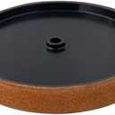 8"Premium Leather Honing Wheel for Sharpening and Polishing Knives 12mm Arbor