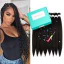 Roeula 2# Darkest Brown Pre Stretched Braiding Hair 20 Inch 8 Packs Darkest Brown Braiding Hair Pre Stretched Synthetic Braids (2# Darkest Brown, 20 Inch (pack of 8))