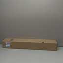 24 Inch Ceiling Fan Downrod with UL Wires, Matte Black, 1-Inch Diameter, Unthreaded