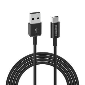 USB-C to USB-A 2.0 Fast Charger Cable, 480Mbps Speed, USB-IF Certified, for Apple iPhone 16/15, iPad, Samsung Galaxy, Tablets, Laptops, 3 ft, Black
