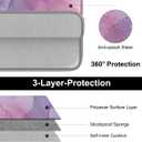 ARVOK 15 15.6 16 inch Laptop Sleeve for MacBook Pro 15 inch/MacBook Pro 16 inch Water-Resistant Laptop Case Notebook Computer/Tablet Pouch Cover for HP/Dell/Lenovo/Asus/Acer/Samsung with Extra Bag (Pink)